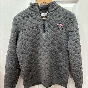 Vineyard Vines Quilted Half-Zip (M)